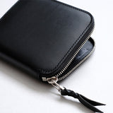 L字シルバーファスナー財布 “Cram”
