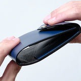 Slim bi-fold wallet "Carriage"