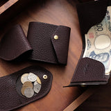 【限定5セット】薄型二つ折り財布“Carriage”&薄型小銭入れ“Undo”/クラシコバッファロー 15日22時販売開始！