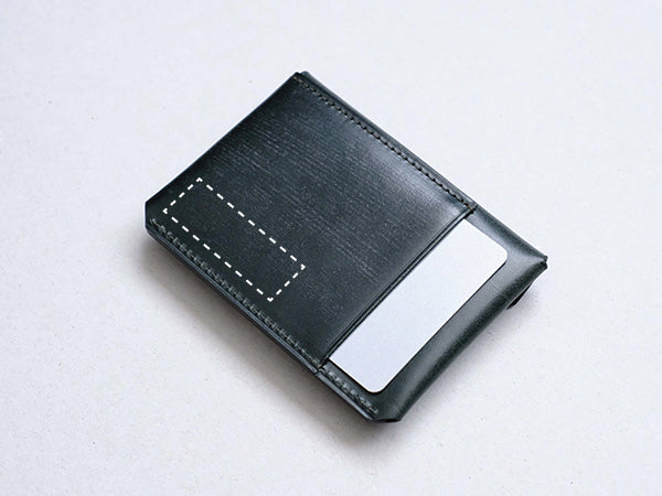 オプション：名入れ刻印+6,600円(税込)<br>
期間：1−2週間(完成品刻印)／名入れ刻印はこの位置に入ります（ブラック・グリーン）<br>
<a style="text-decoration: underline; font-weight: bold;" href="https://munekawa-jp.pro/products/namestamp">※詳細はこちらから必ずご確認ください</a>