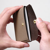 《Sold Out》 [Limited] IC Card Case "Tuck" / Epsom