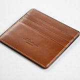 Slim mini wallet "Wedge"