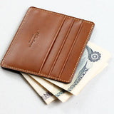 Slim mini wallet "Wedge"