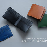 "Feel Card" bifold wallet without coin purse