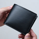 "Feel Card" bifold wallet without coin purse