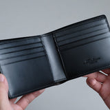 "Feel Card" bifold wallet without coin purse