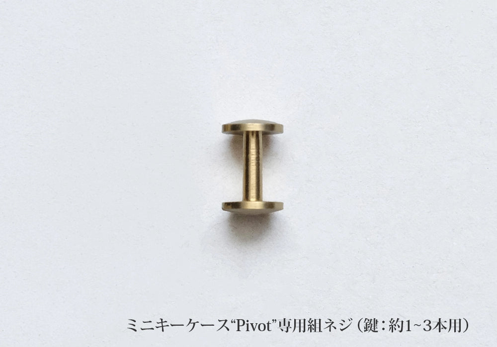 <a style="text-decoration: underline; font-weight: bold;" href="https://munekawa-jp.pro/products/kc3">ミニキーケース“Pivot”本品はこちら</a>
