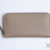 《完売》【限定】薄型ラウンドファスナー長財布“Border”/フランス エプソン