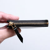L字ファスナー財布 “Cram”